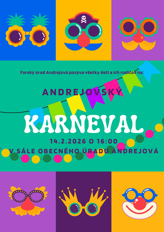 Plagát karneval